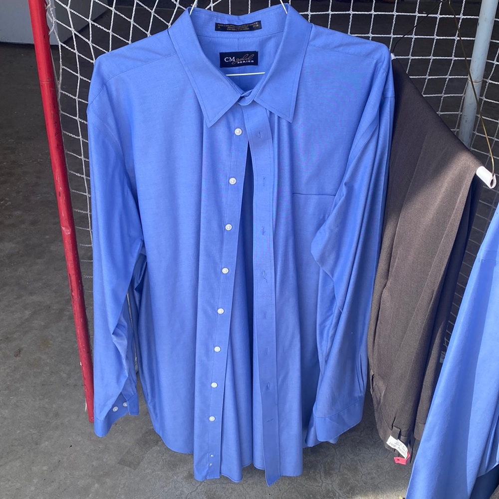 CM Gold Series Blue Dress Shirt